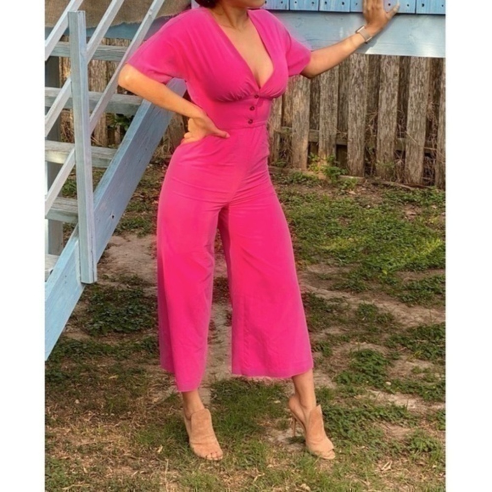 Gianni Bini Katia Butn jumpsuit